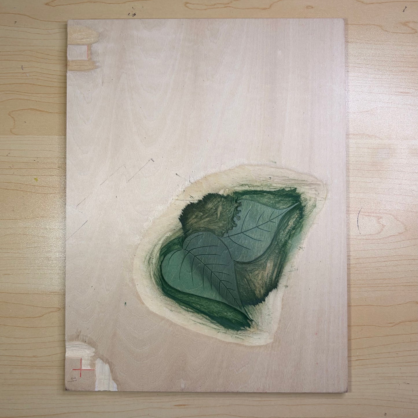 Lilac - Traditional Mokuhanga Print (Size A4)