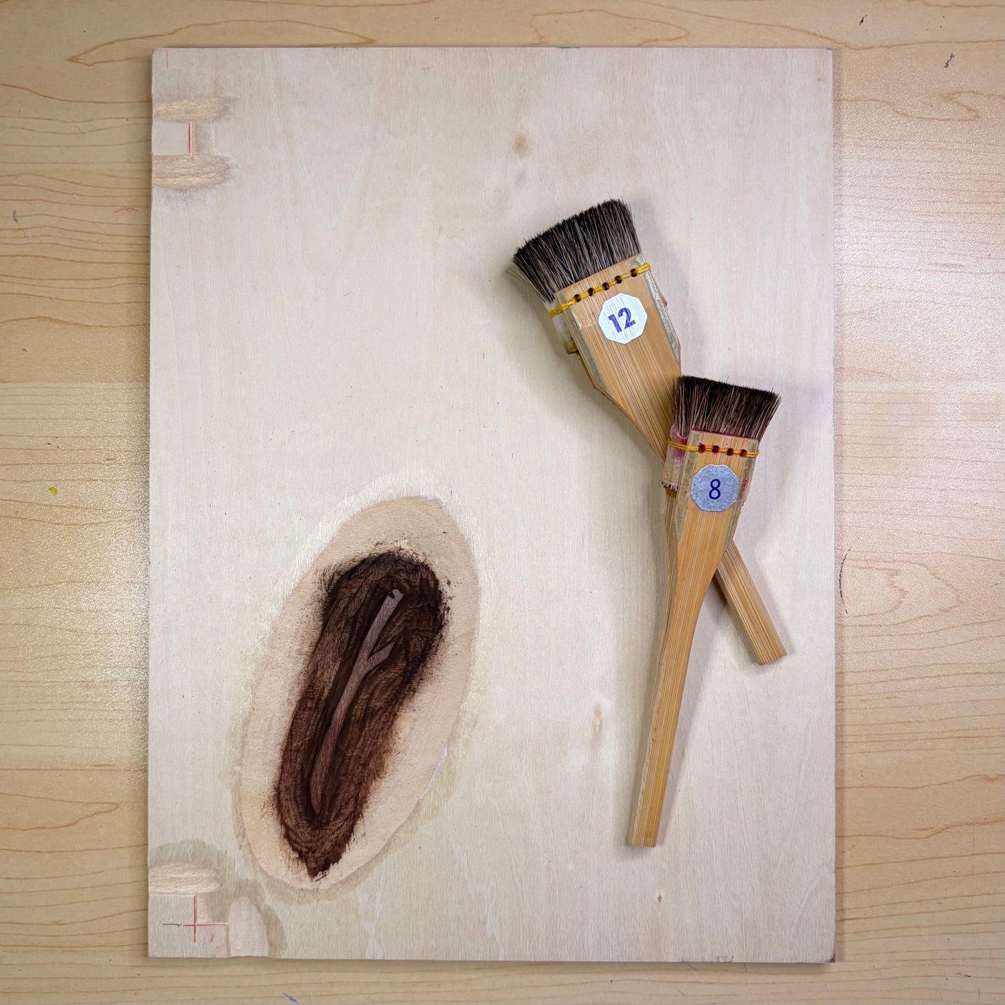 Lilac - Traditional Mokuhanga Print (Size A4)